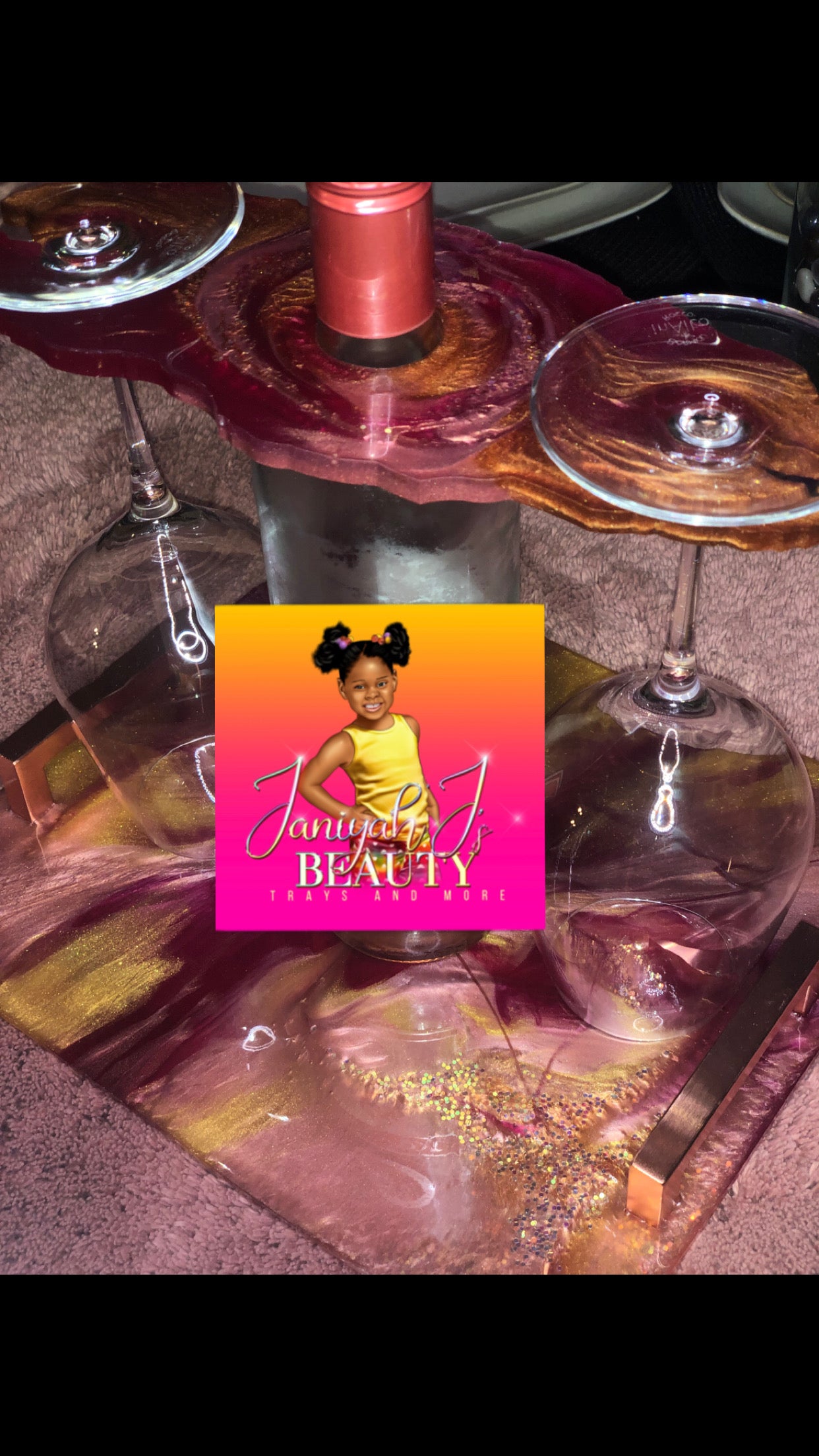 Sheet Tray With Glass Holder