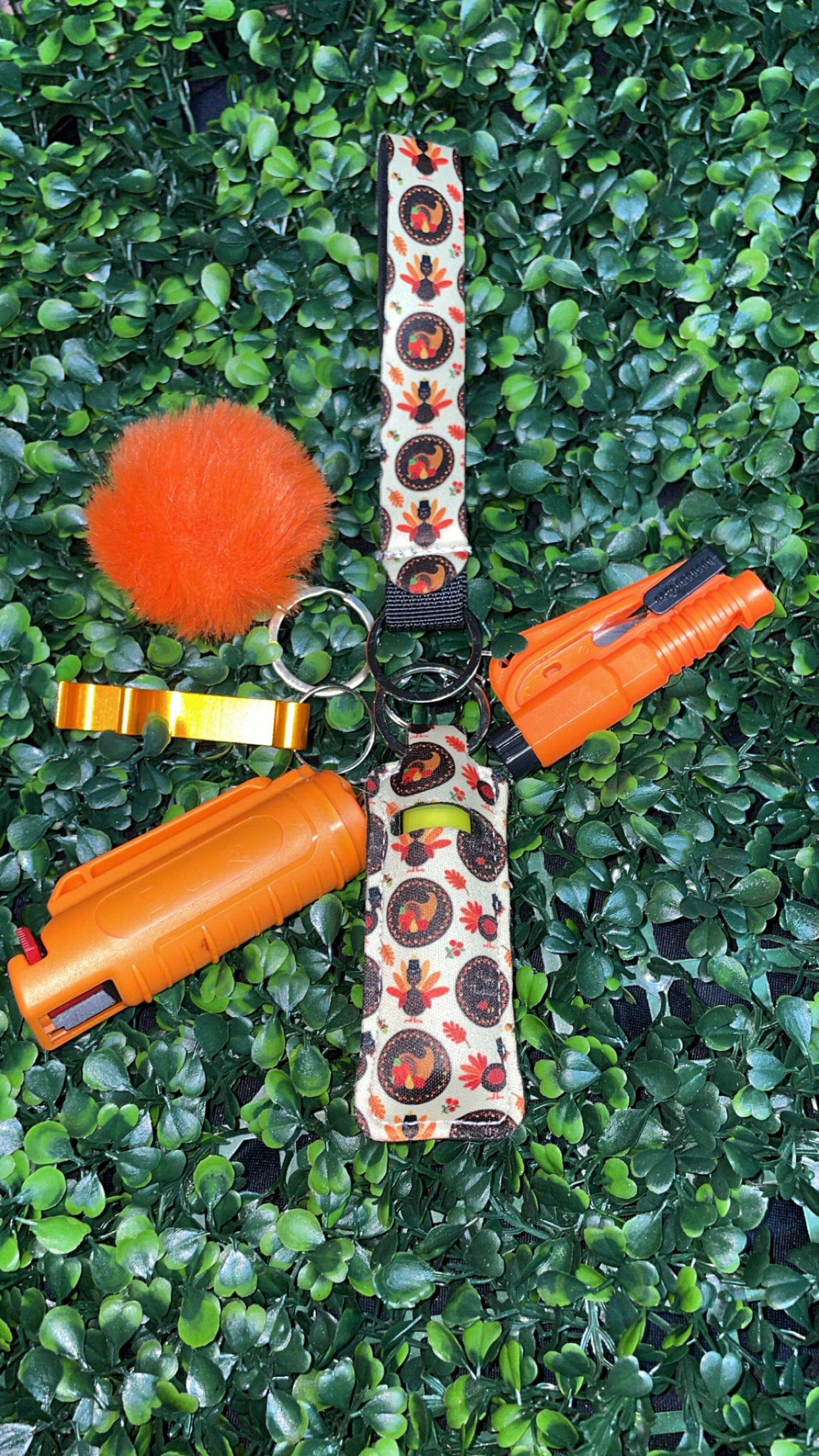 Seasonal Protective Keychain Sets