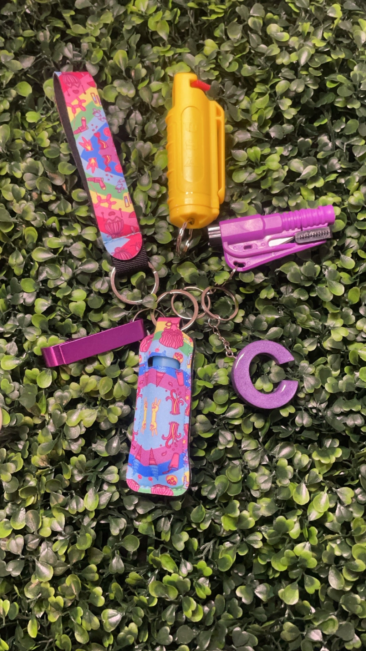 Protective Keychain Set