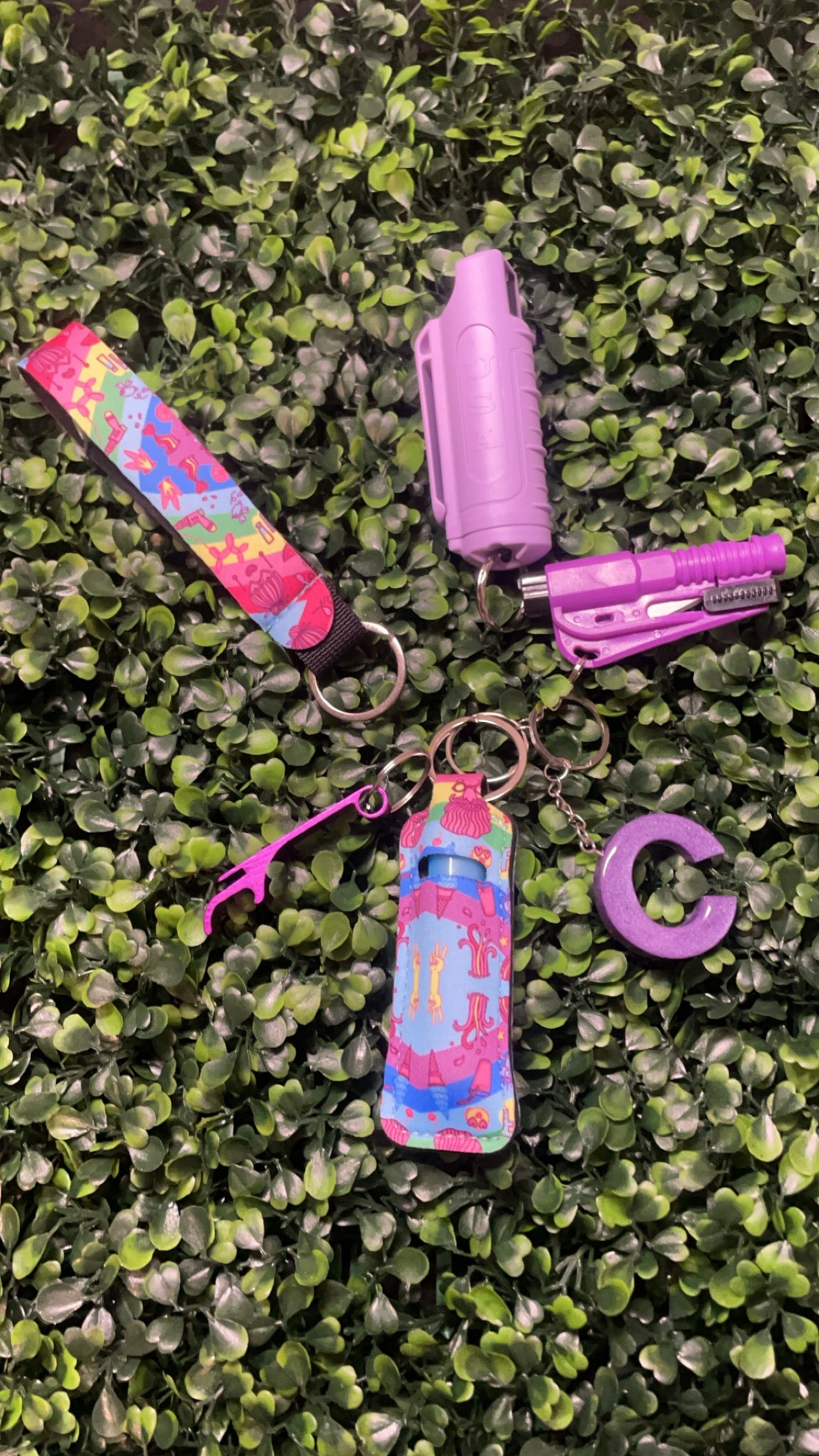 Protective Keychain Set
