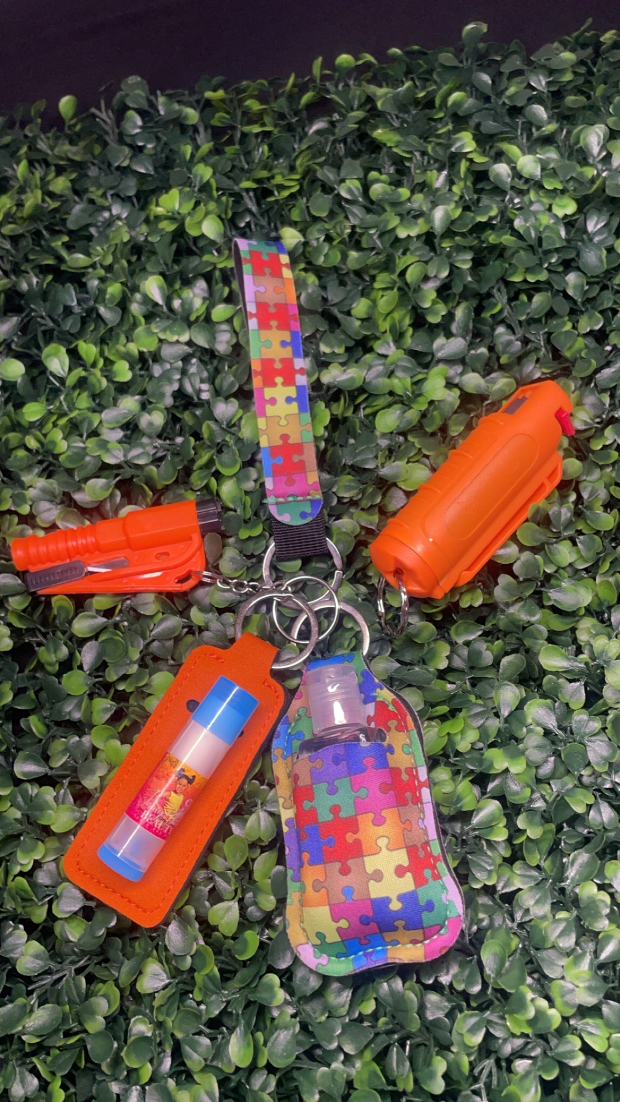 Protective Keychain Set