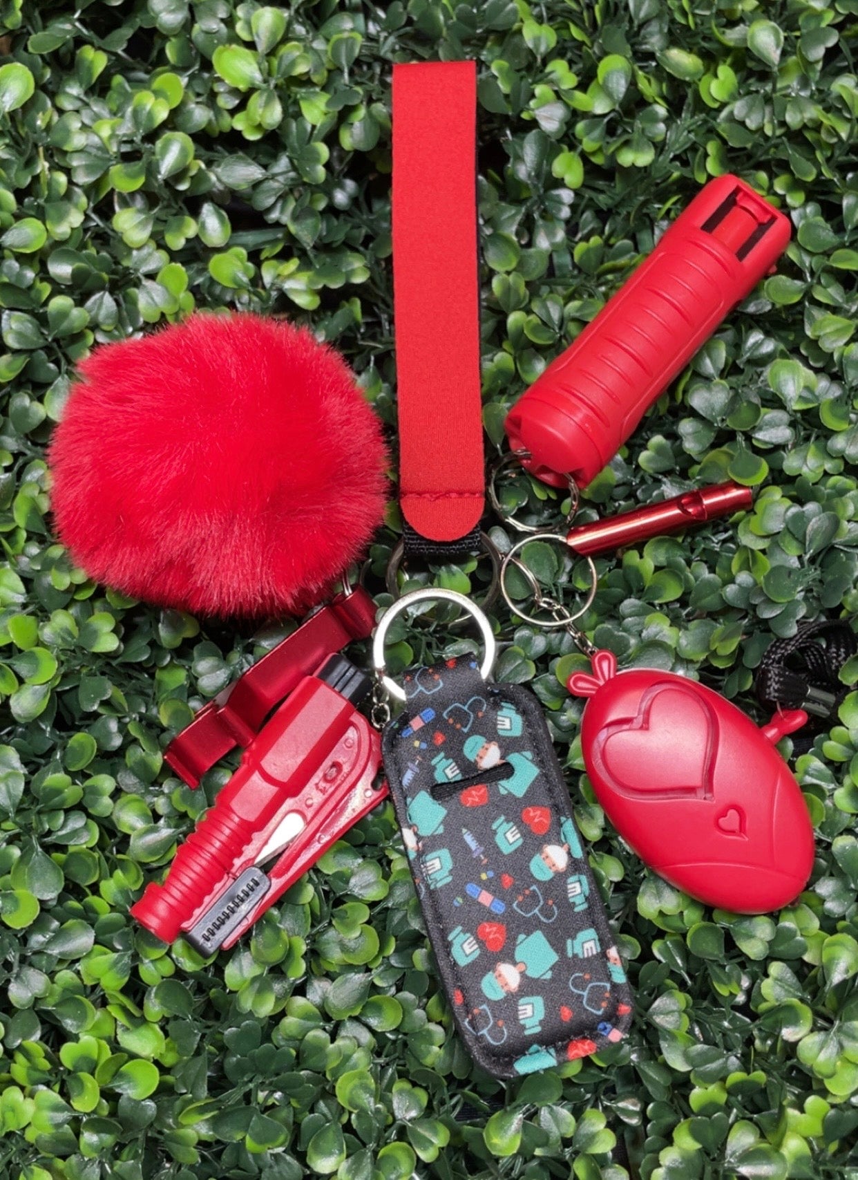 Protective Keychain Set
