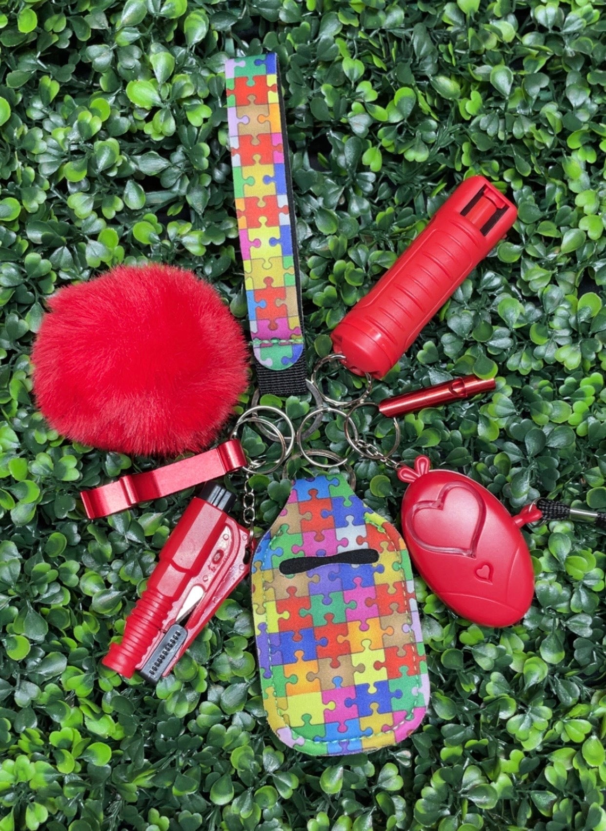 Protective Keychain Set
