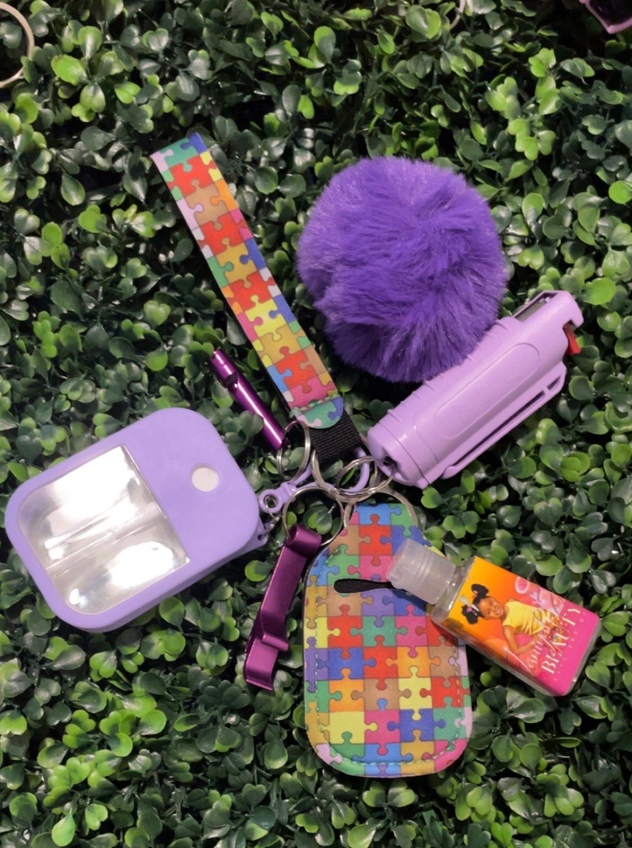 Protective Keychain Set