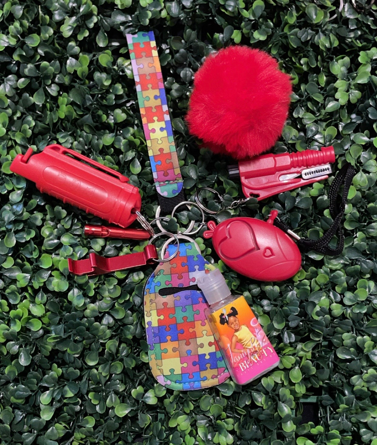 Protective Keychain Set