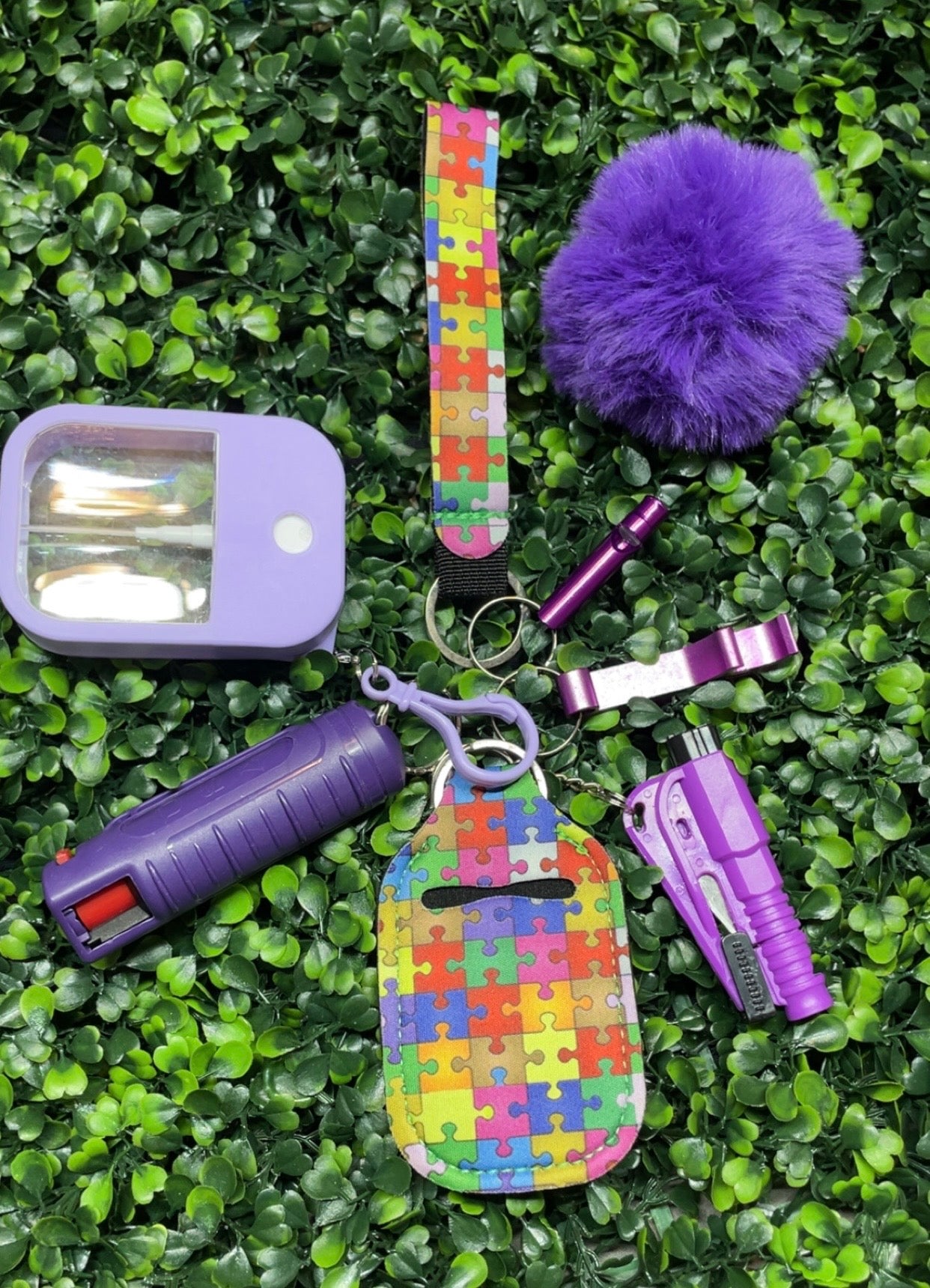 Protective Keychain Set