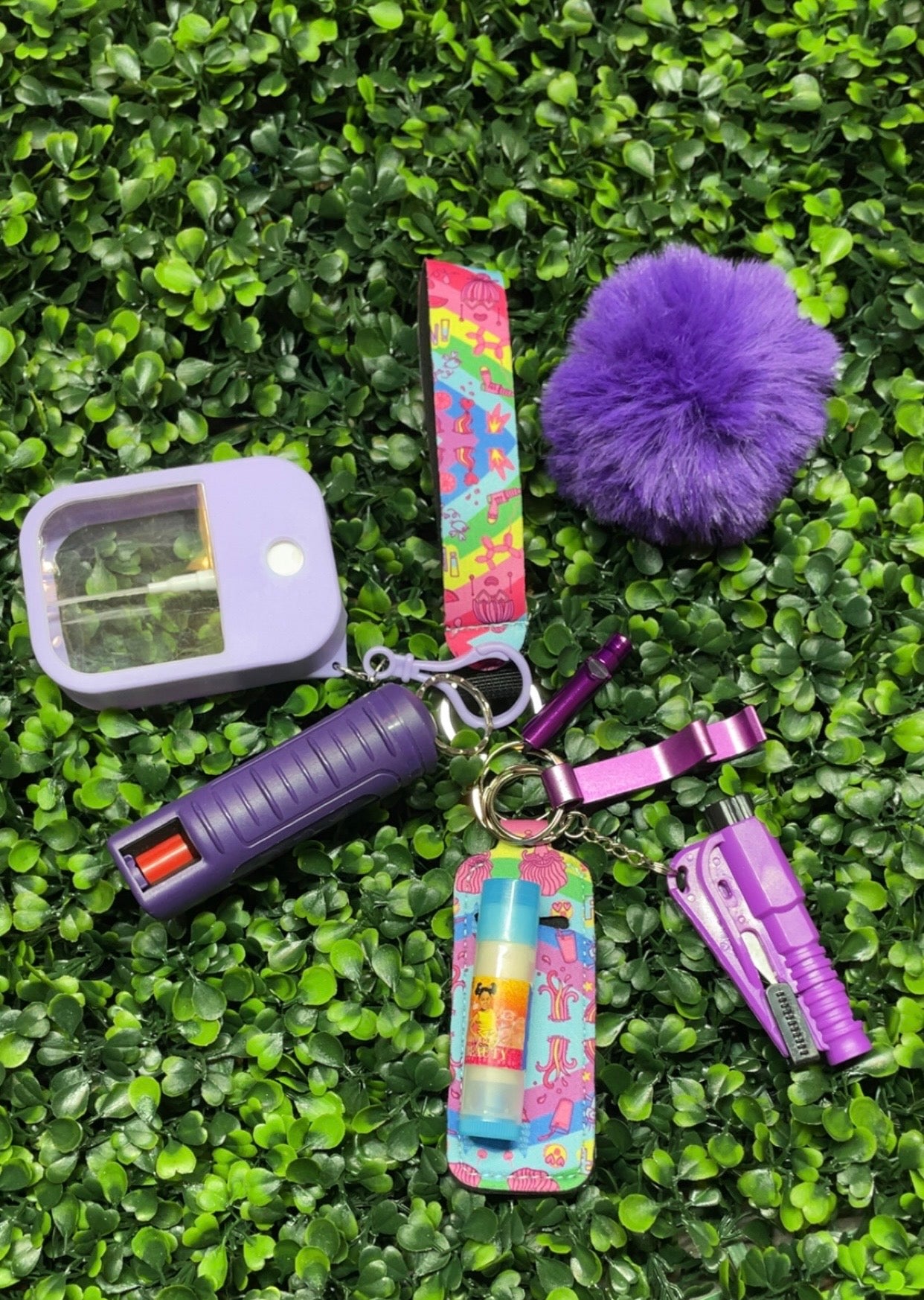 Protective Keychain Set